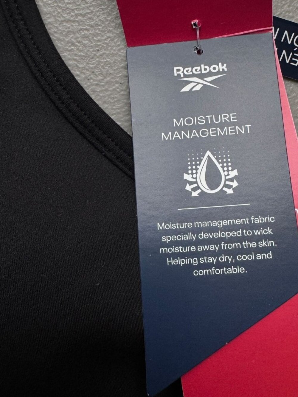 Reebok Women Black Medium Support Sports Bra Size XL - Picture 6 of 7